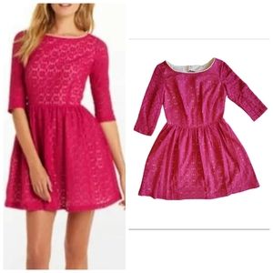 Lilly Pulitzer Maisie Lace Mini‎ Dress.